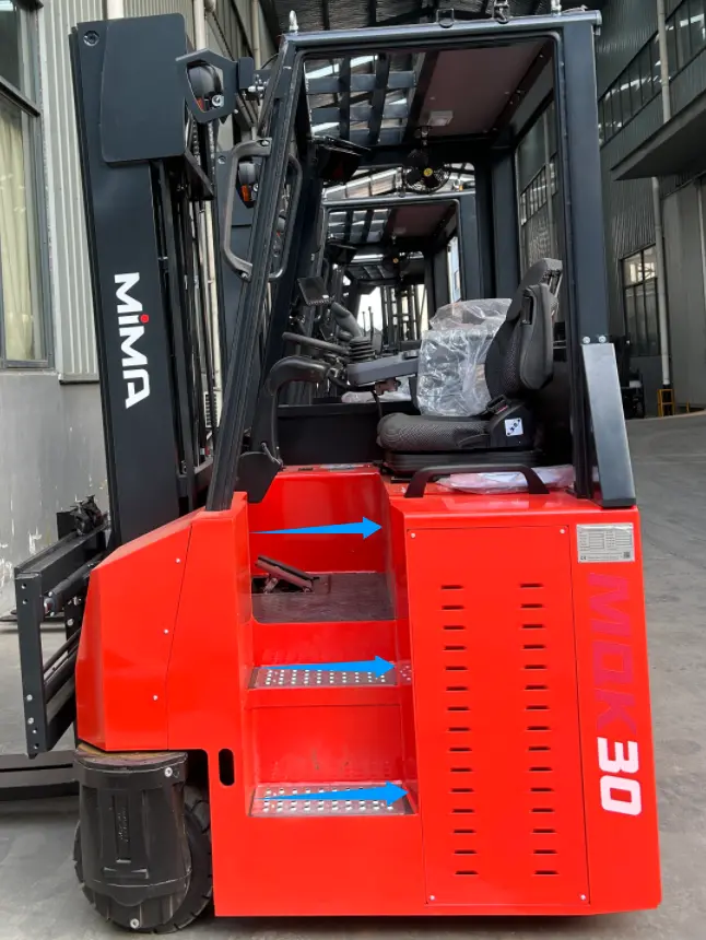 3.0 Ton Central Seat Multi-Directional Counterbalance Forklift