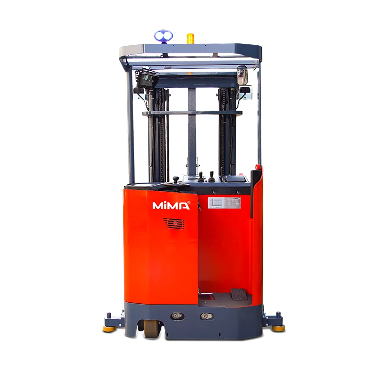 0.8T Stand-on Electric 3-way Pallet Stacker MC08